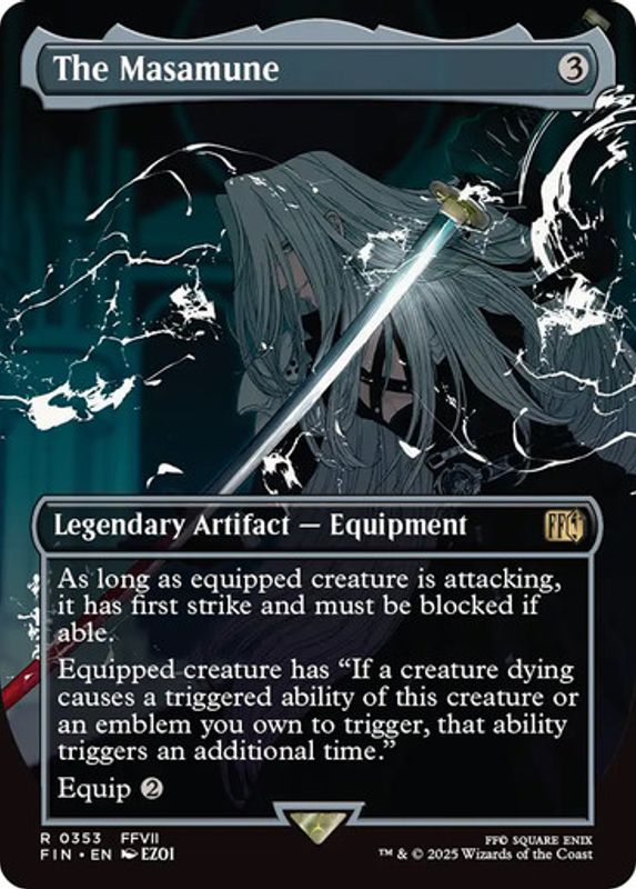 The Masamune (Borderless) (Foil)